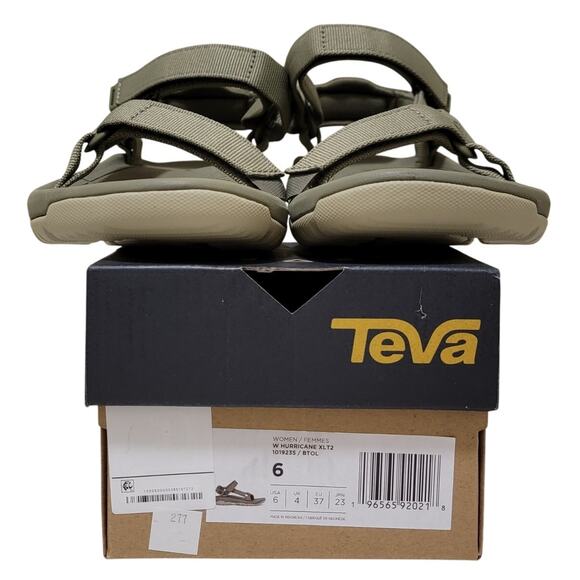 Teva Women Hurricane XLT2 Strappy Sport Sandals Size US 6 Burnt Olive Green - Picture 5 of 5
